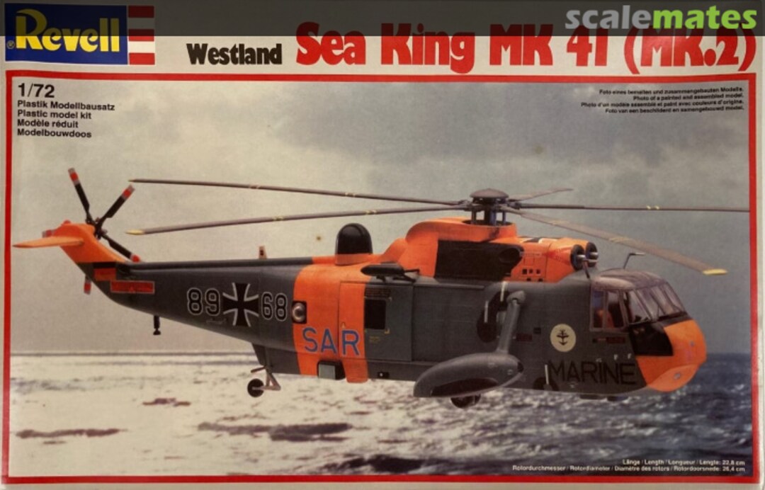 Boxart Westland Sea King Mk 41 (Mk.2) 4444 Revell