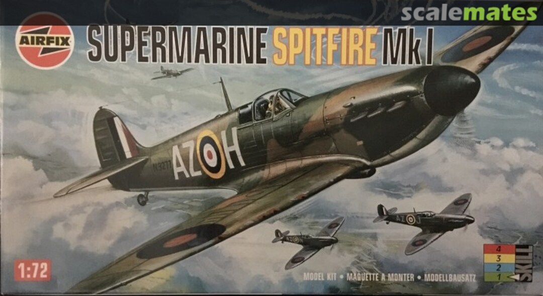 Boxart Supermarine Spitfire MkI 01071 Airfix