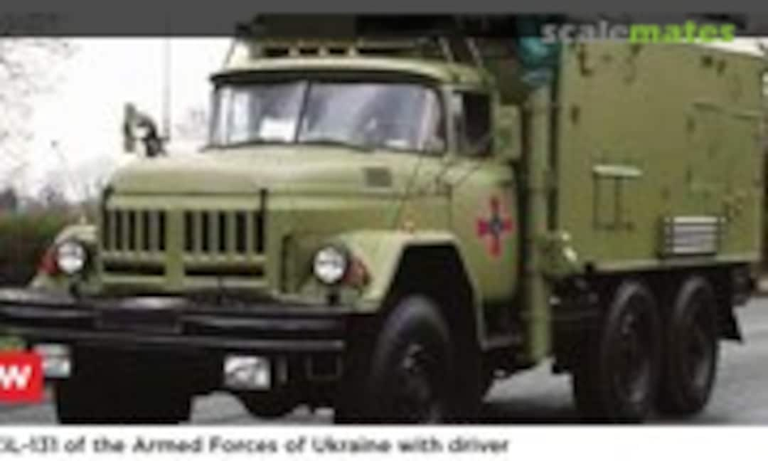 1:35 ZiL-131 of the Armed Forces of Ukraine with driver (ICM 35019)