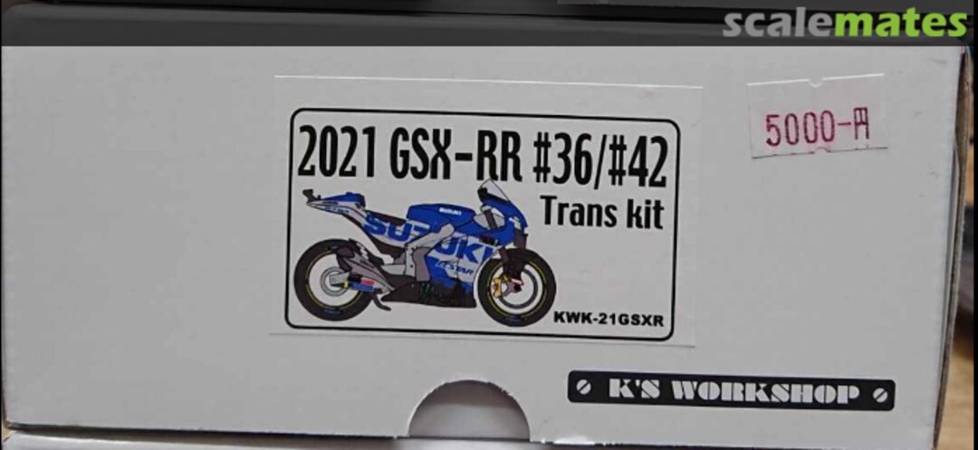 Boxart Suzuki GSX-RR 2021 Moto GP KWK-21GSXR K'S Workshop