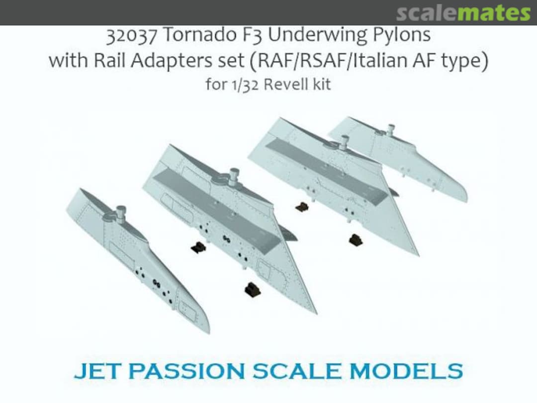 Boxart Tornado F.3 Underwing Pylons with Rail Adapters 32036 Jet Passion