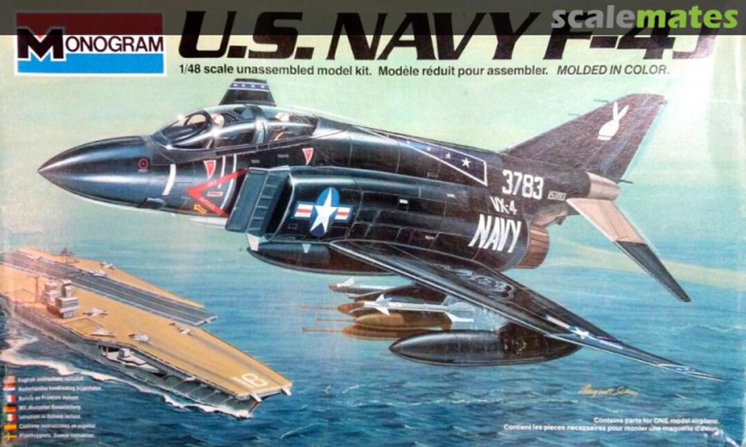 Boxart U.S. Navy F-4J 5805 Monogram