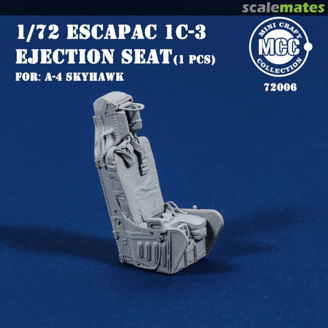 Boxart Escapac 1C-3 Ejection Seat 72006 MINI CRAFT collection