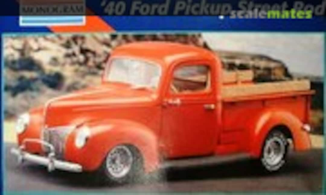 1:24 1940 Ford Pickup Street Rod (Monogram 85-2720)