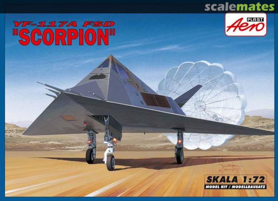 Boxart YF-117A FSD "Scorpion" 00158 Aeroplast