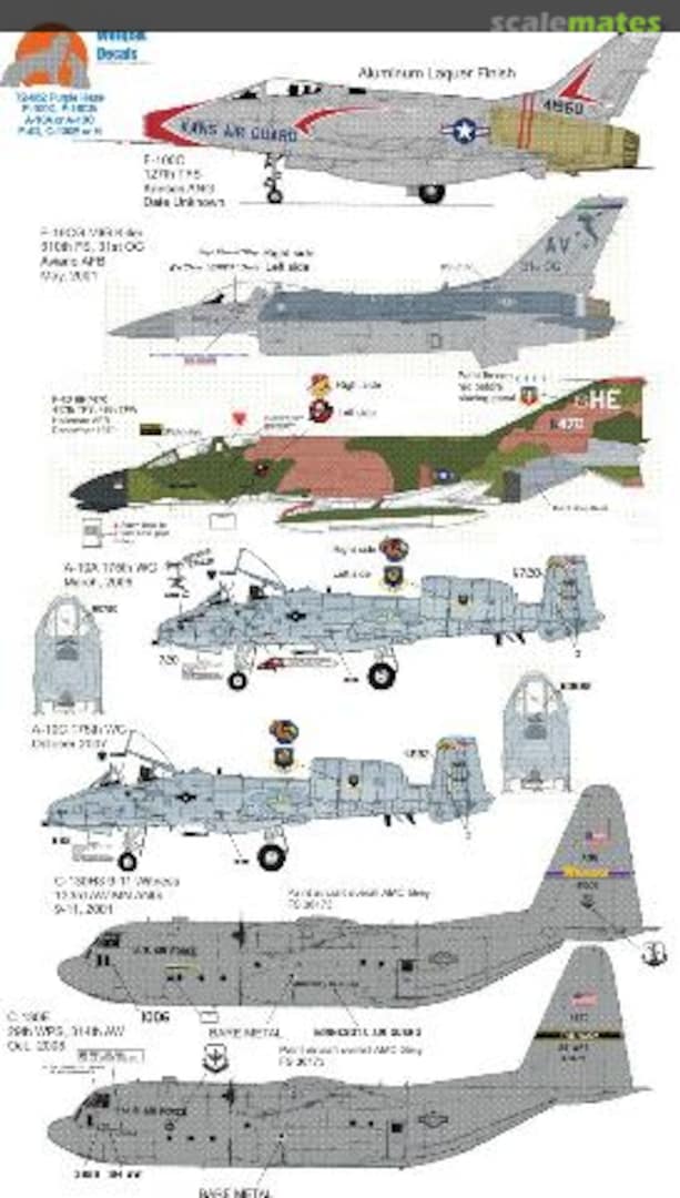 Boxart Purple Haze 72-052 Wolfpak Decals