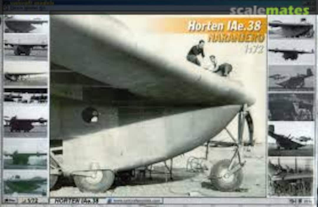 Boxart Horten IAe.38 Naranjero 1012 Unicraft Models