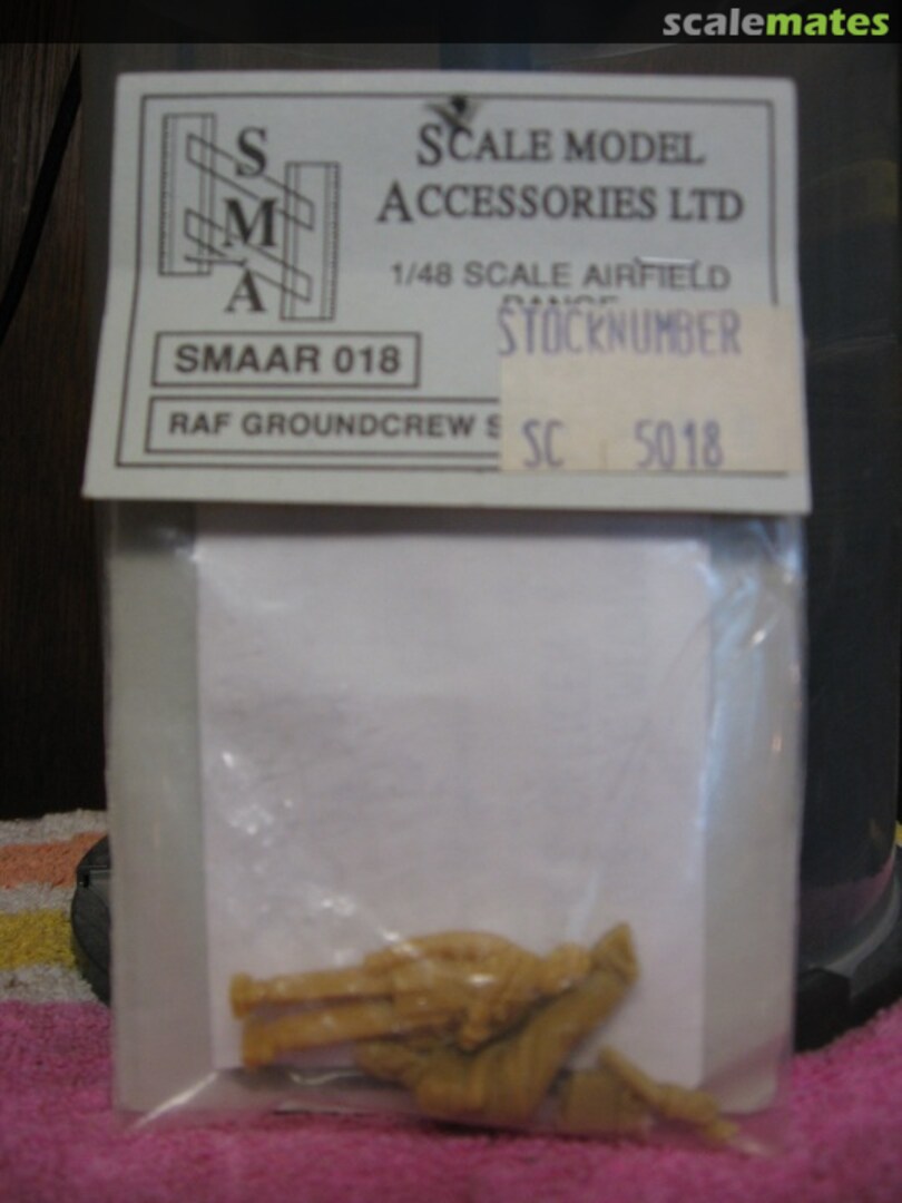 Boxart RAF Groundcrew Set SMAAR 018 Scale Model Accessories