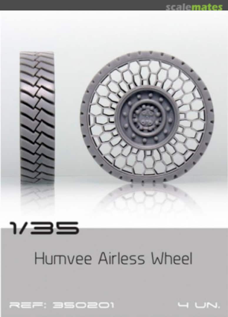 Boxart Humvee Airless Wheels 350201 Replikant Technologies