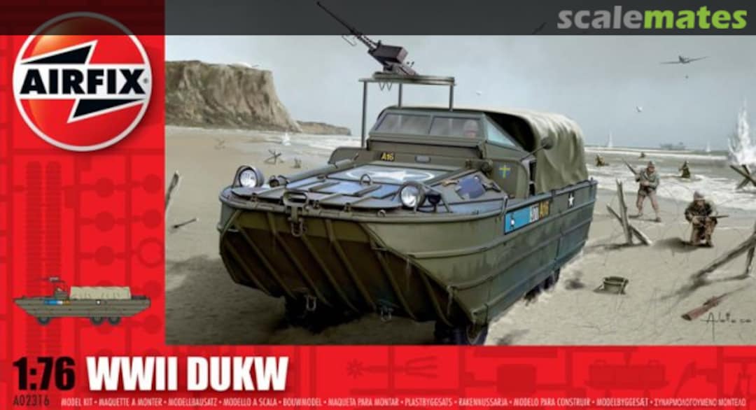 Boxart WWII DUKW A02316 Airfix