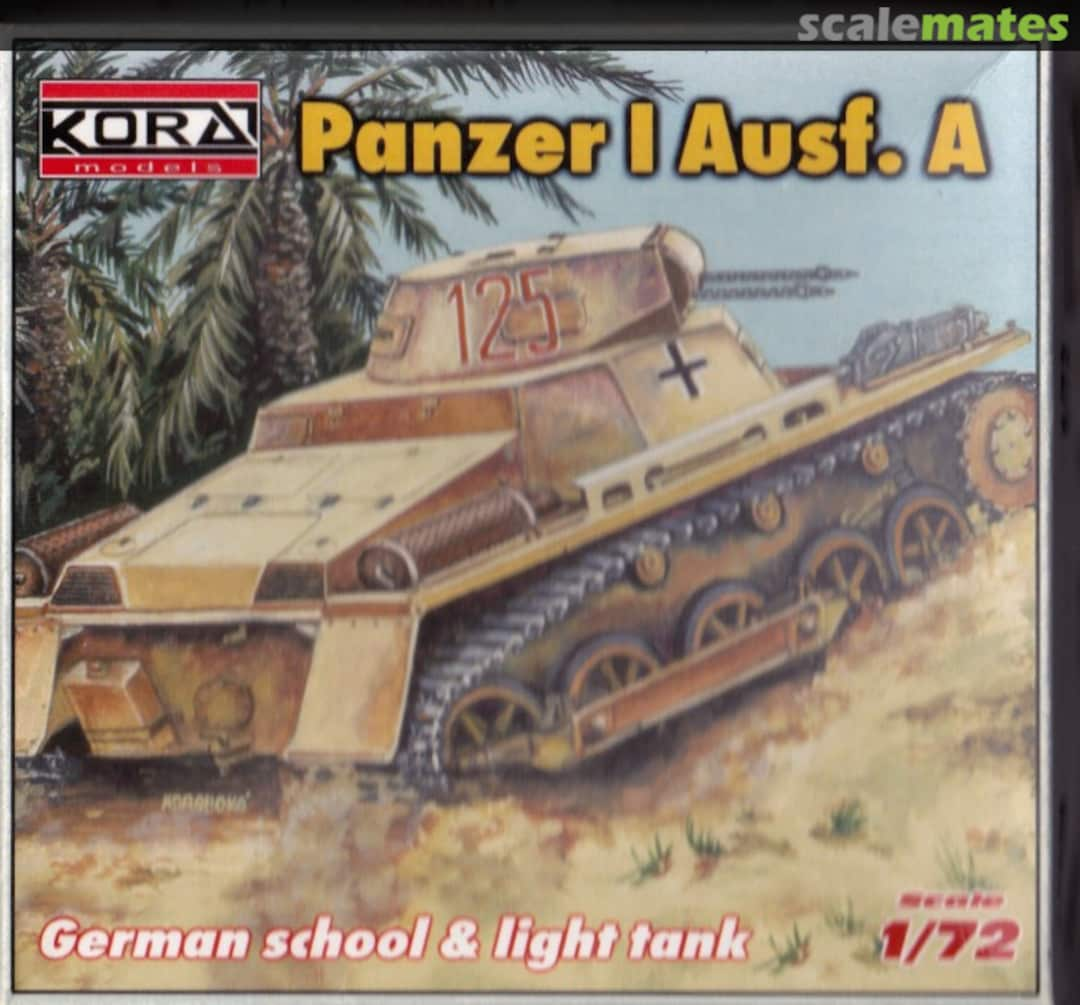 Boxart Panzer I Ausf. A A7225 Kora Models