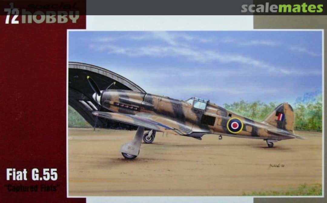 Boxart Fiat G.55 "Captured Fiats" SH72190 Special Hobby