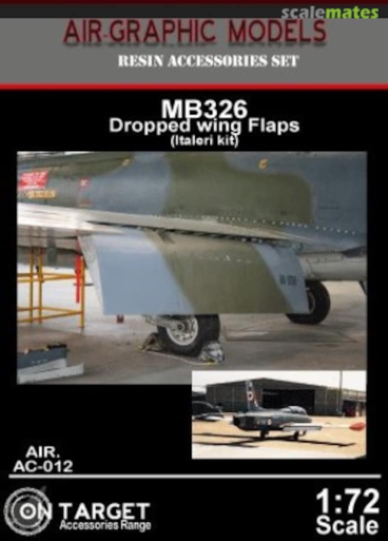 Boxart MB326 Dropped wing Flaps AIR.AC-012 Air-Graphic Models