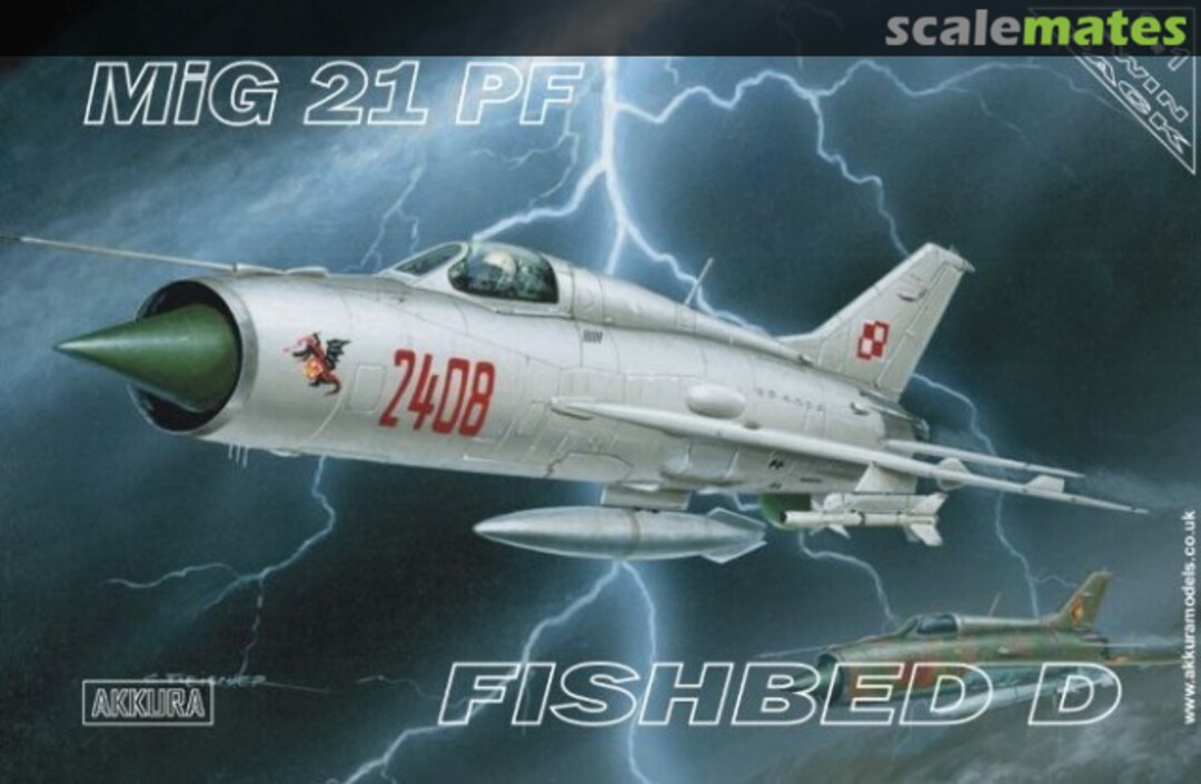 Boxart MiG-21PF Fishbed D A005 Akkura