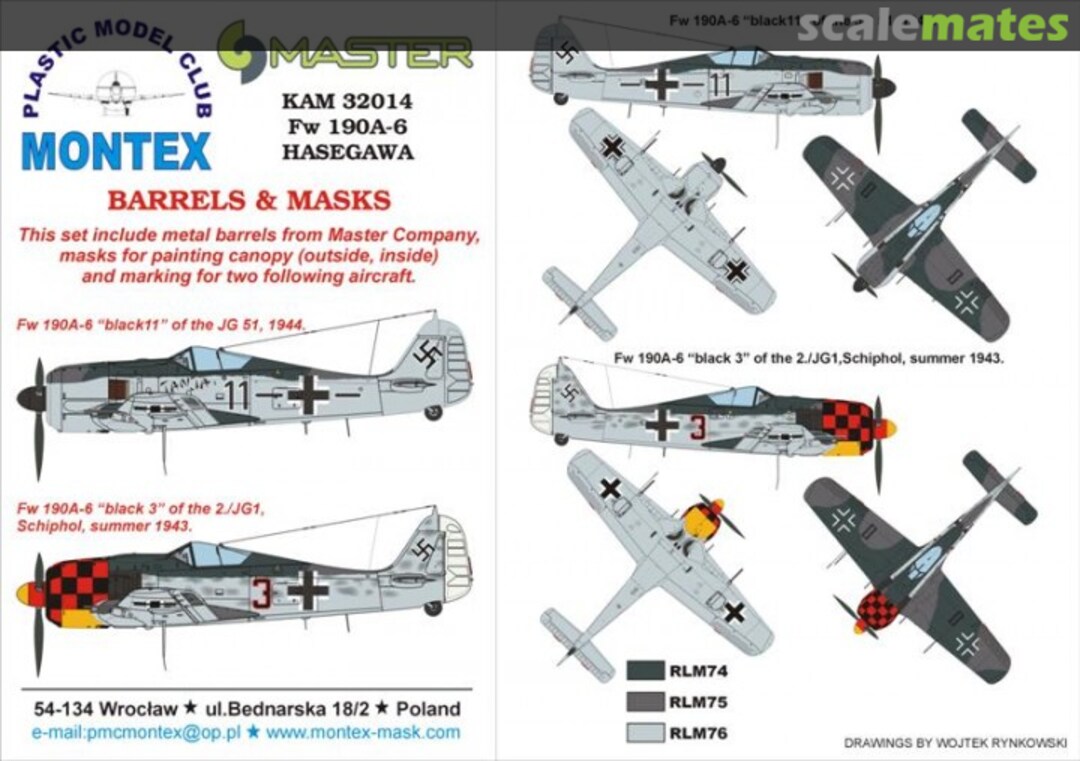 Boxart Fw 190A-6 KAM32014 Montex