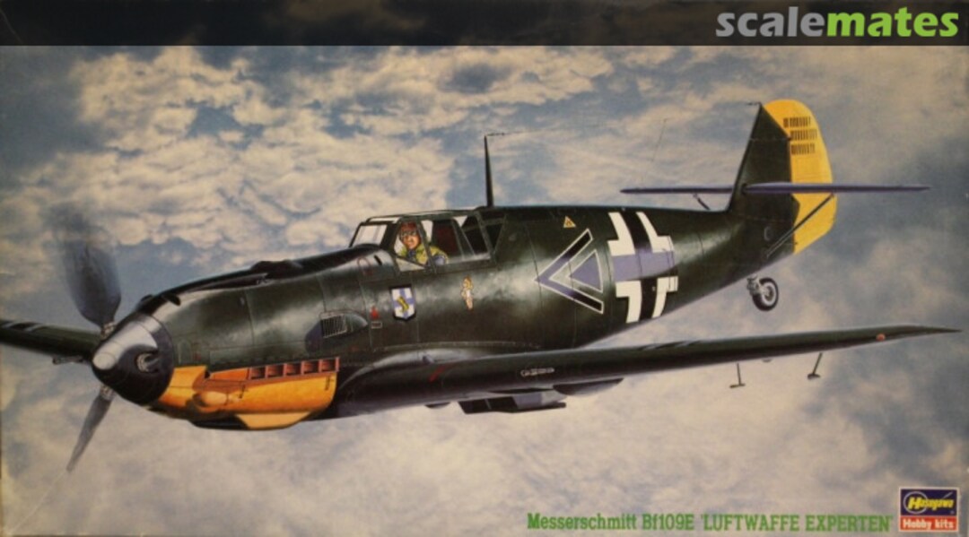 Boxart Messerschmitt Bf109E 'Luftwaffe Experten' 09172 Hasegawa