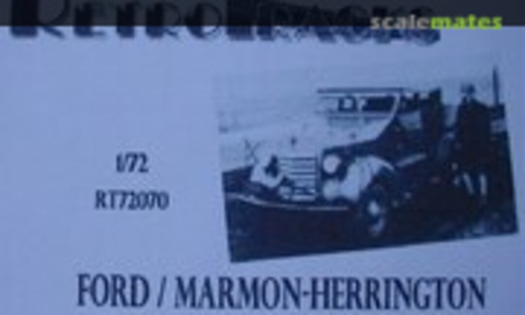 1:72 Ford / Marmon-Herrington (RetroTracks RT72070)