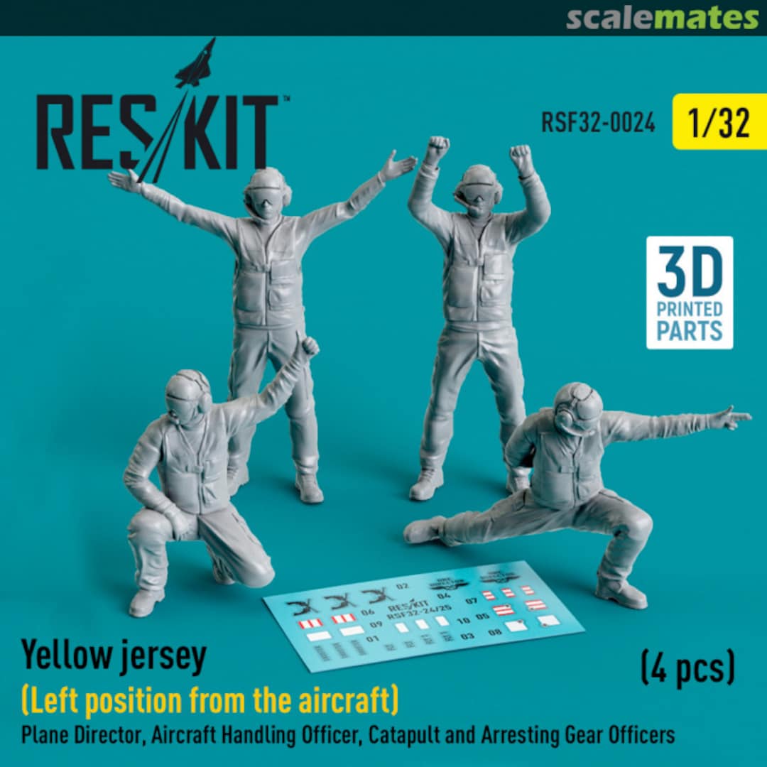 Boxart Yellow jersey (Left position from the aircraft) RSF32-0024 ResKit