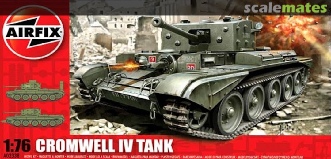 Boxart Cromwell IV Tank A02338 Airfix