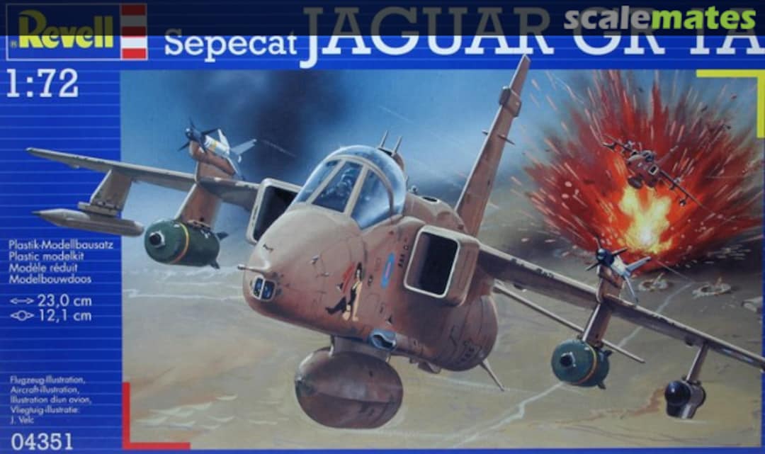 Boxart Sepecat Jaguar GR 1A 04351 Revell