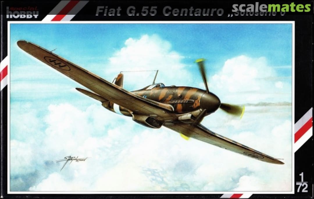 Boxart Fiat G.55 Centauro "Sotoserie 0" SH72110 Special Hobby