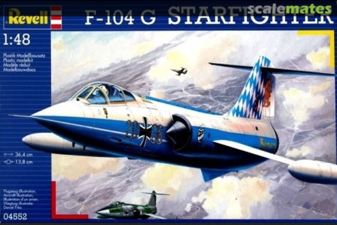 Boxart F-104 G Starfighter 04552 Revell