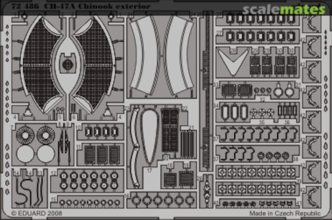 Boxart CH-47A exterior 72486 Eduard