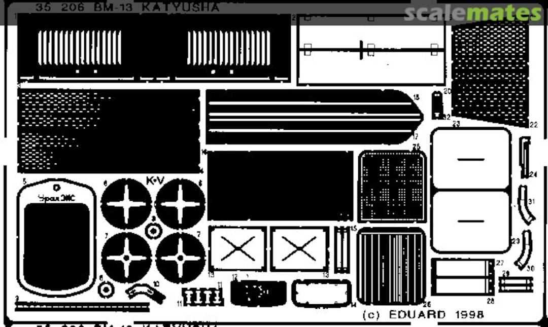 Boxart BM-13 Katyusha 35206 Eduard