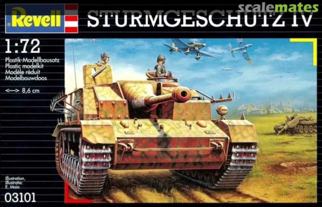 Boxart Sturmgeschütz IV 03101 Revell