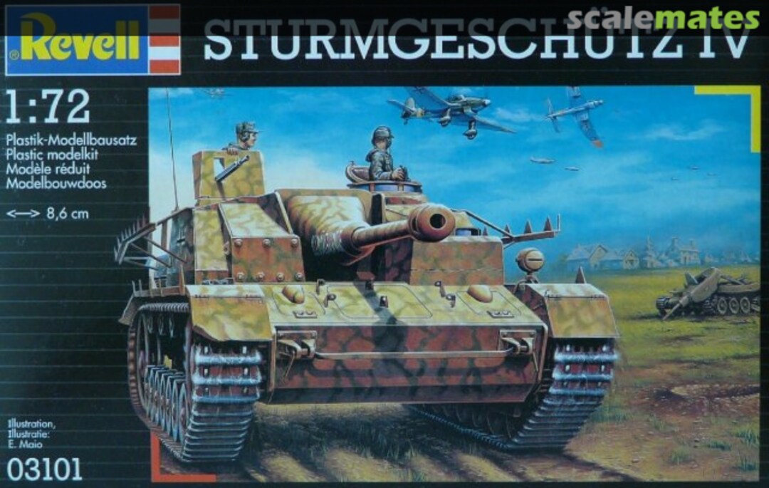 Boxart Sturmgeschütz IV 03101 Revell