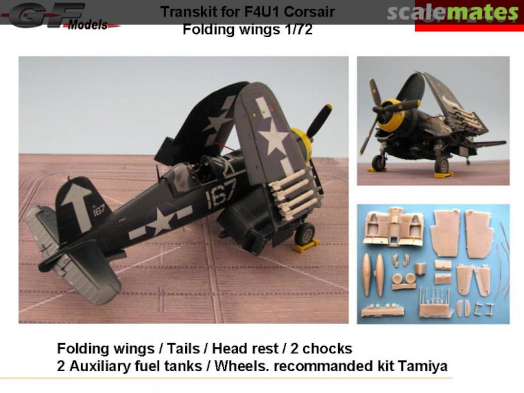 Boxart Transkit for F4U1 GF-72-001 GF Models