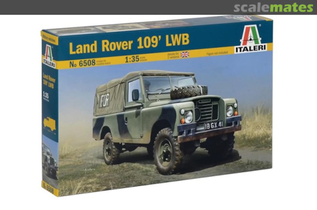 Boxart Land Rover 109' LWB 6508 Italeri