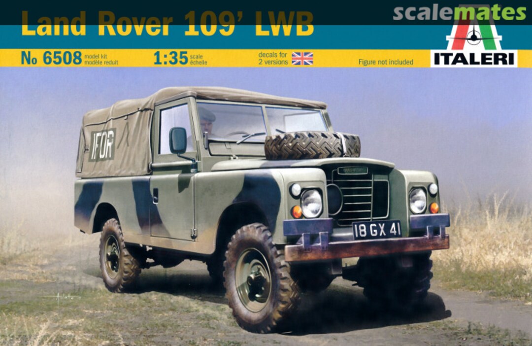 Boxart Land Rover 109' LWB 6508 Italeri