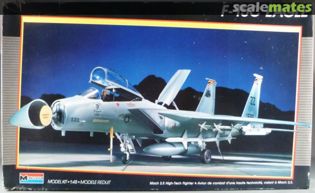 Boxart F-15C Eagle 5823 Monogram