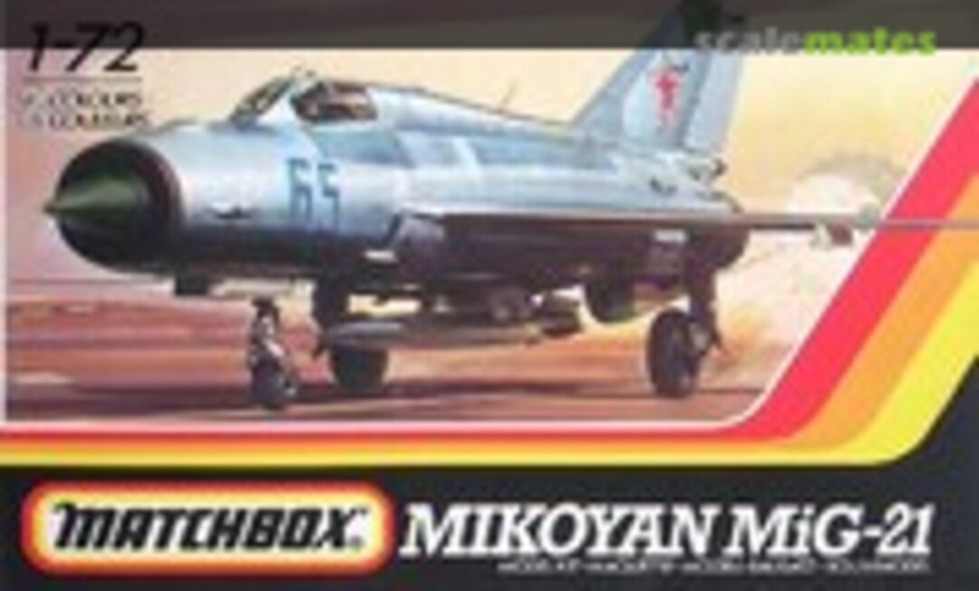 1:72 Mikoyan MiG-21 (Matchbox PK-19)