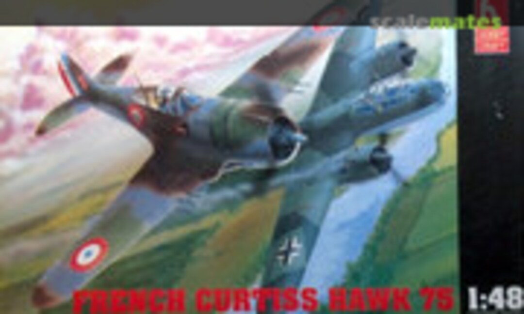 1:48 French Curtiss Hawk 75 (Hobbycraft HC1560)