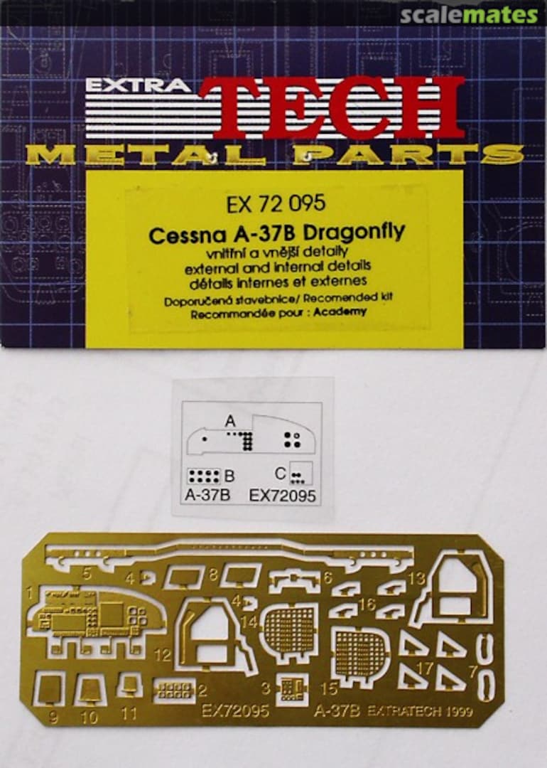 Boxart Cessna A-37B Dragonfly EX 72095 Extratech