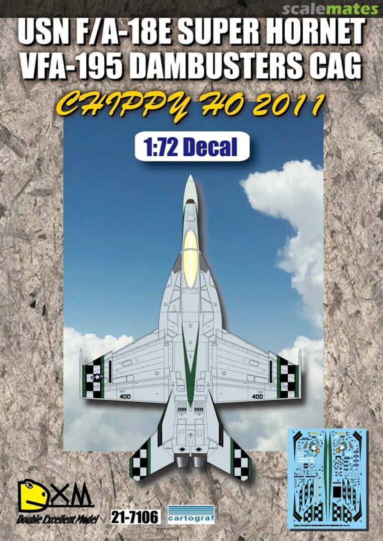 Boxart USN F/A-18E Super Hornet 21-7106 DXM Decals