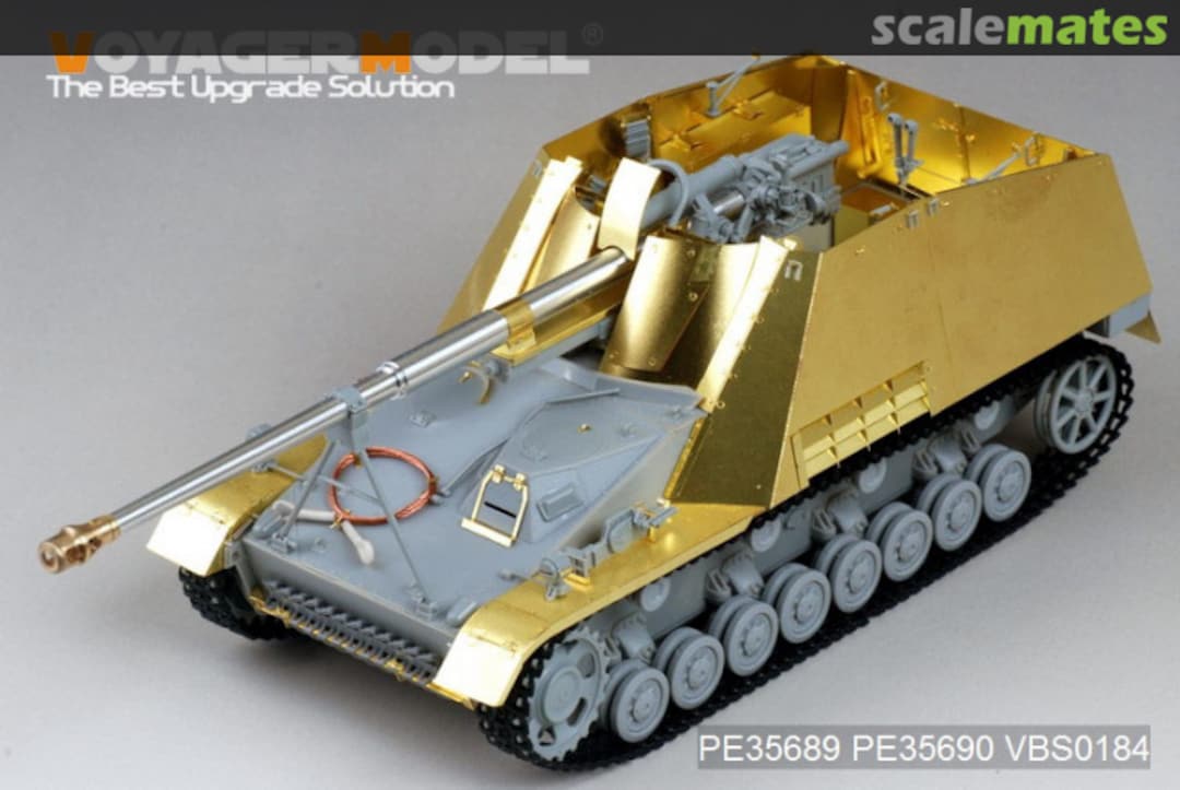 Boxart Sd.Kfz.164 Nashorn Armour Plate/Fenders PE35690 Voyager Model