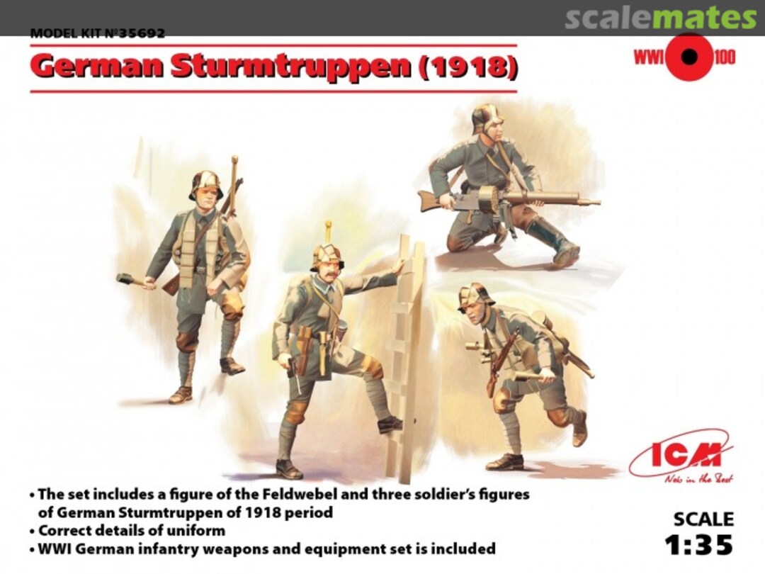 Boxart Sturmtruppen 35692 ICM