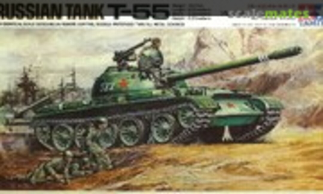 1:35 T-55 Russian Tank (Tamiya MT239-900)