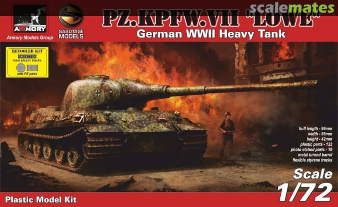 Boxart Pz.Kpfw. VII "Löwe" 72201 Armory