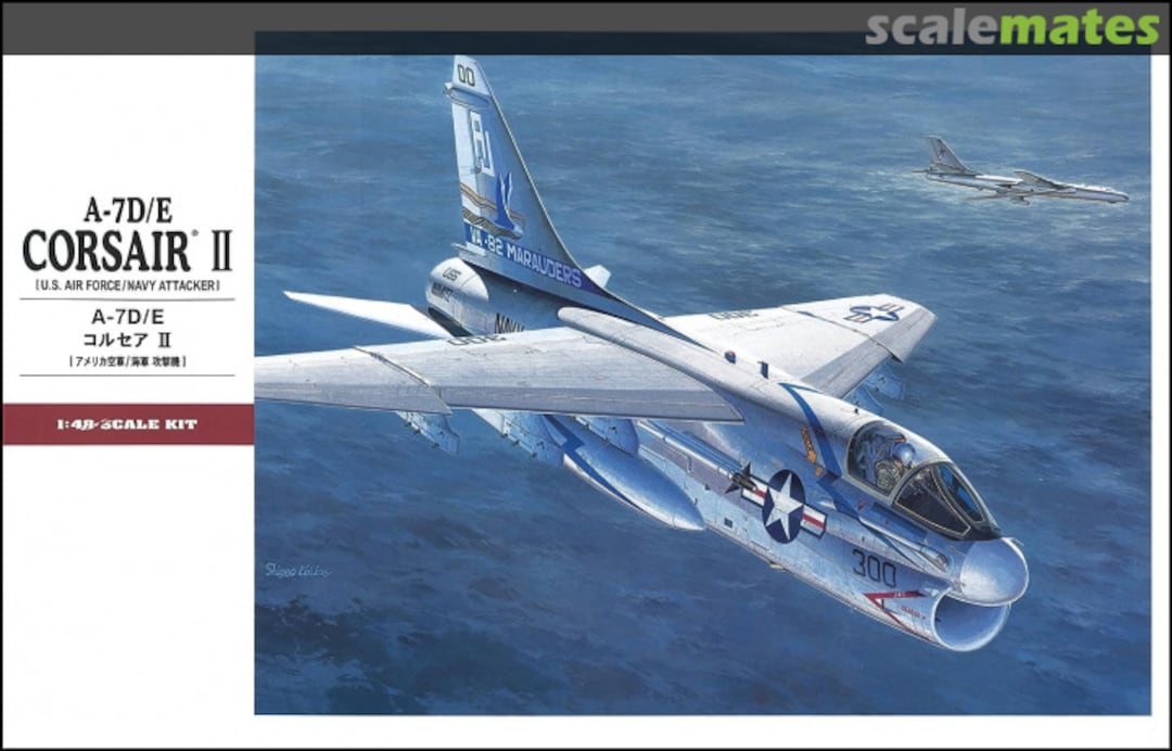 Boxart A-7D/E Corsair II 07247 Hasegawa