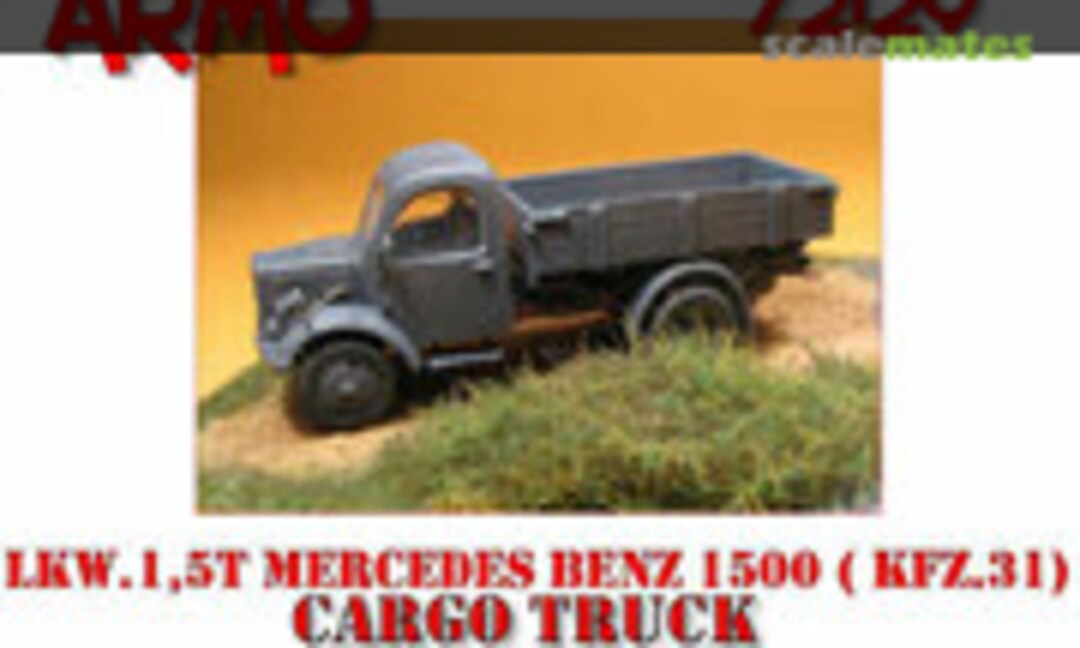 1:72 LWK.1,5T Mercedes Benz 1500 (KFZ.31) (Armo 72129)