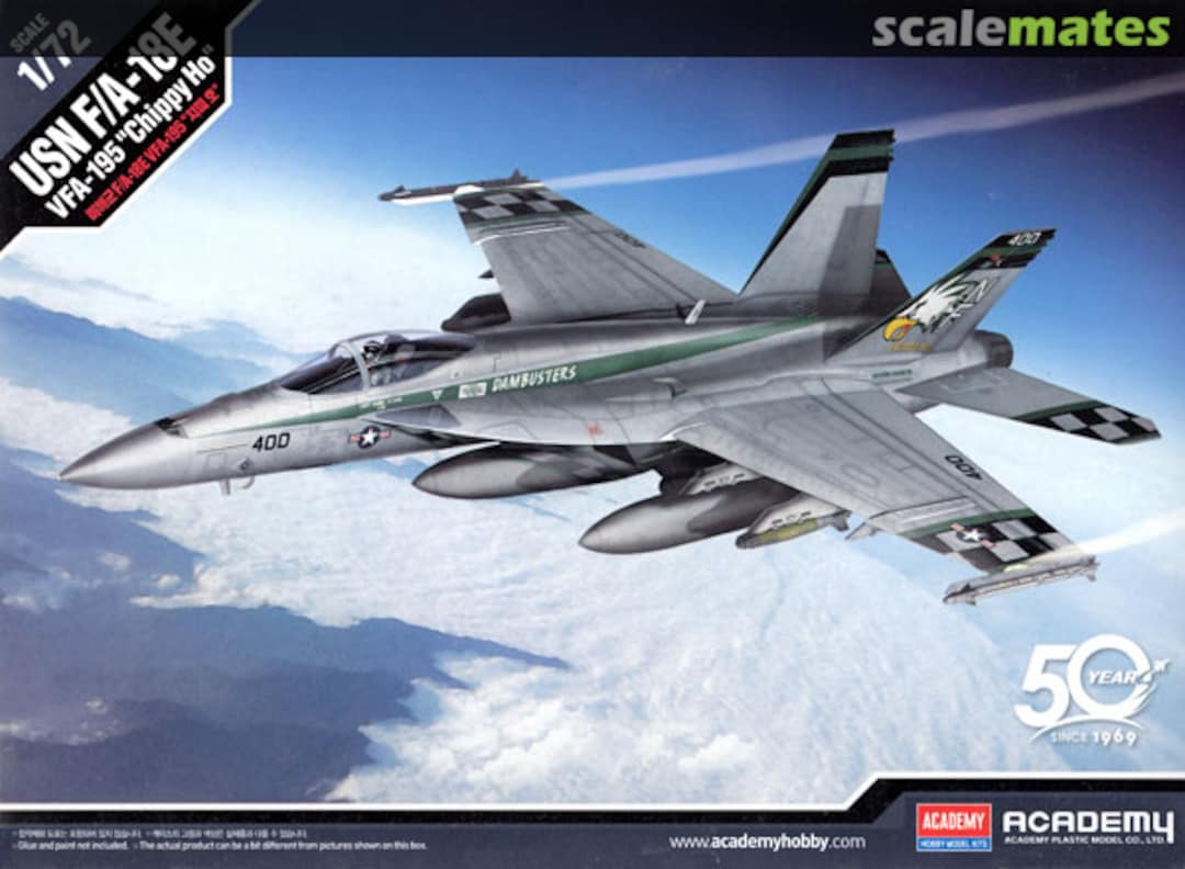 Boxart USN F/A-18E Super Hornet 12565 Academy