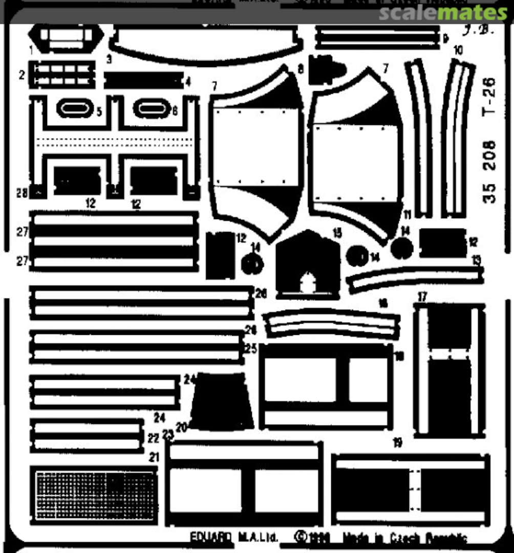 Boxart T-26 35208 Eduard