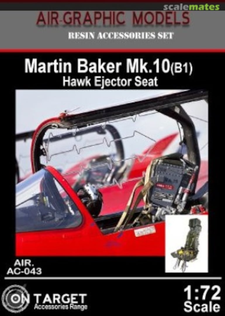 Boxart Martin Baker Mk.10(B1) Hawk Ejector Seat AIR.AC-043 Air-Graphic Models