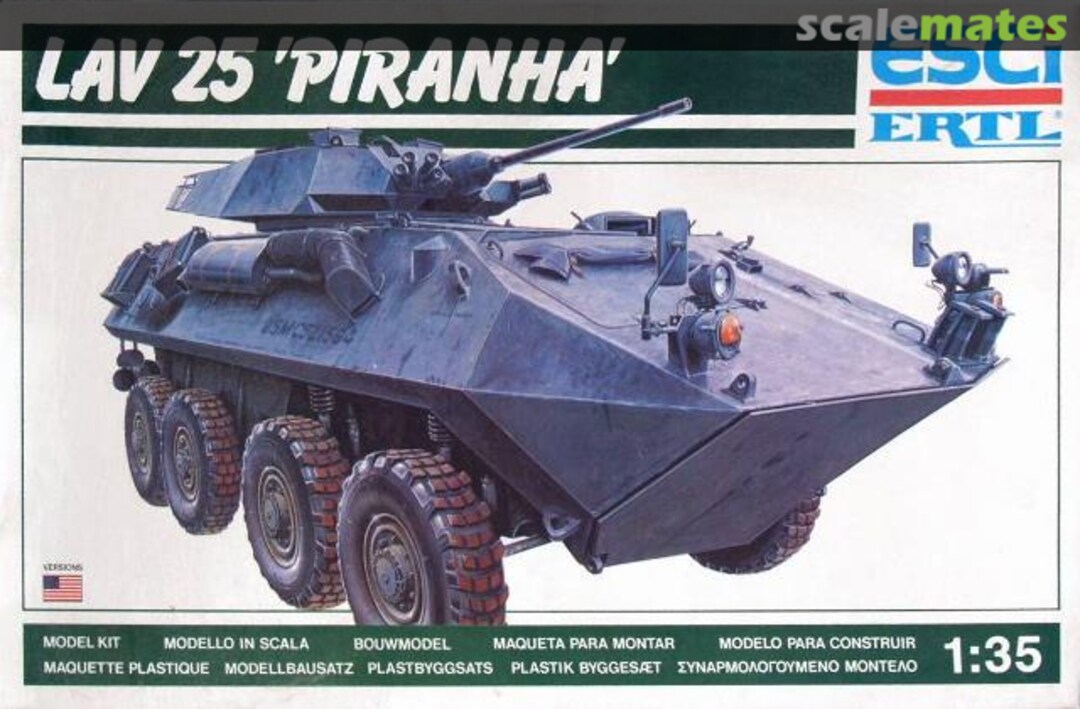 Boxart LAV-25 Piranha 5033 ESCI/ERTL