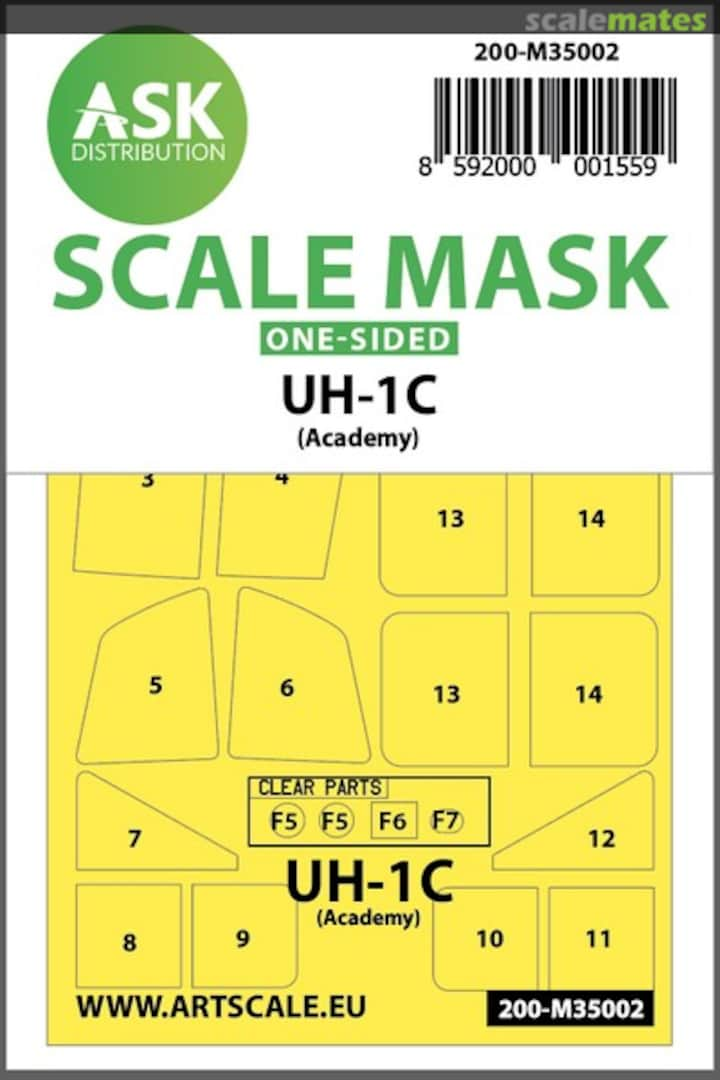 Boxart Bell UH-1C Huey 200-M35002 ASK