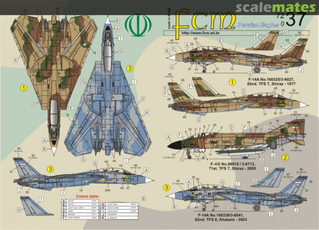 Boxart Persian Eagles 72-037 FCM